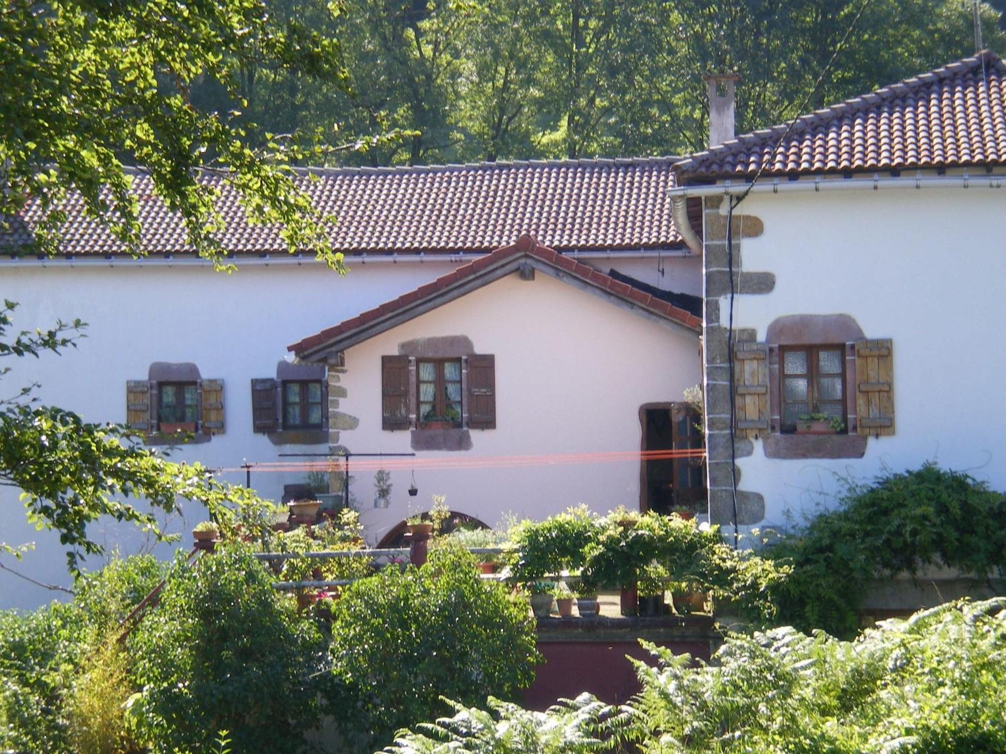 Hostal Venta San Blas Almándoz Exterior foto